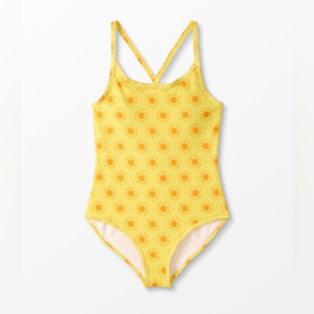 WOMENS Hanna Andersson Sol, sun swimsuit, full, one-piece. NEW size M